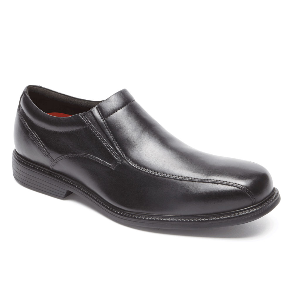 Sapato Vela Rockport Homem Pretas - Charles Road - 41370BXGI